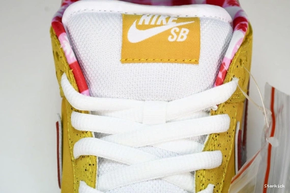 Yellow Nike Dunk Low 313170-137566  SB Lobster 0215
